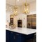 Z-Lite Easton Chandelier, 4-Light, 9.25 In.W x 18.75 In.H, Rubbed Brass/Rubbed Brass 3038-4RB - alternate 5